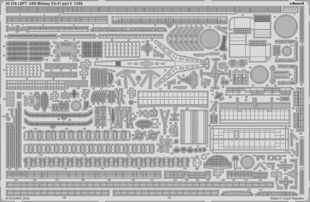 Uss Midway Cv-41 - Part 3 [Trumpeter]