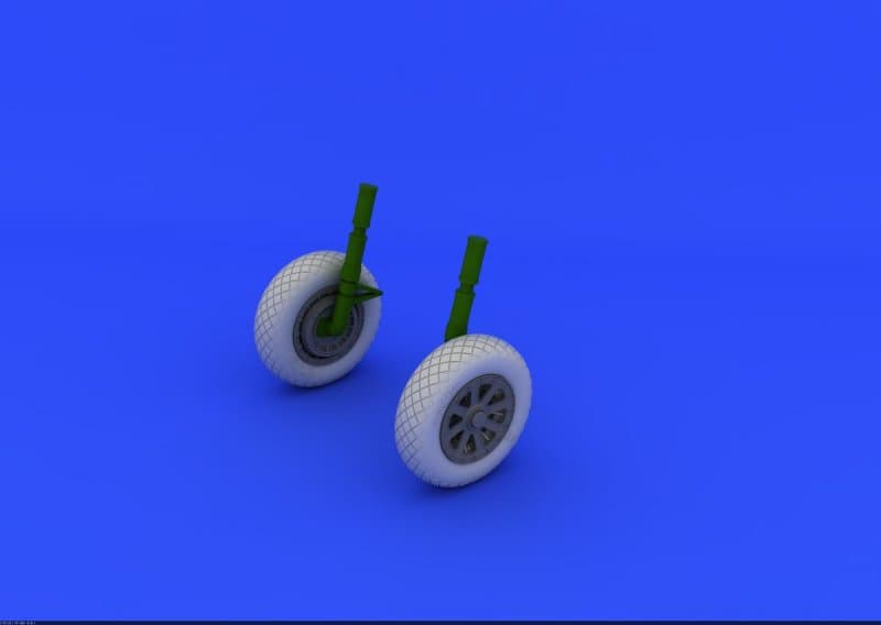 Corsair F4u-1 - Wheels Diamond Pattern [Tamiya]