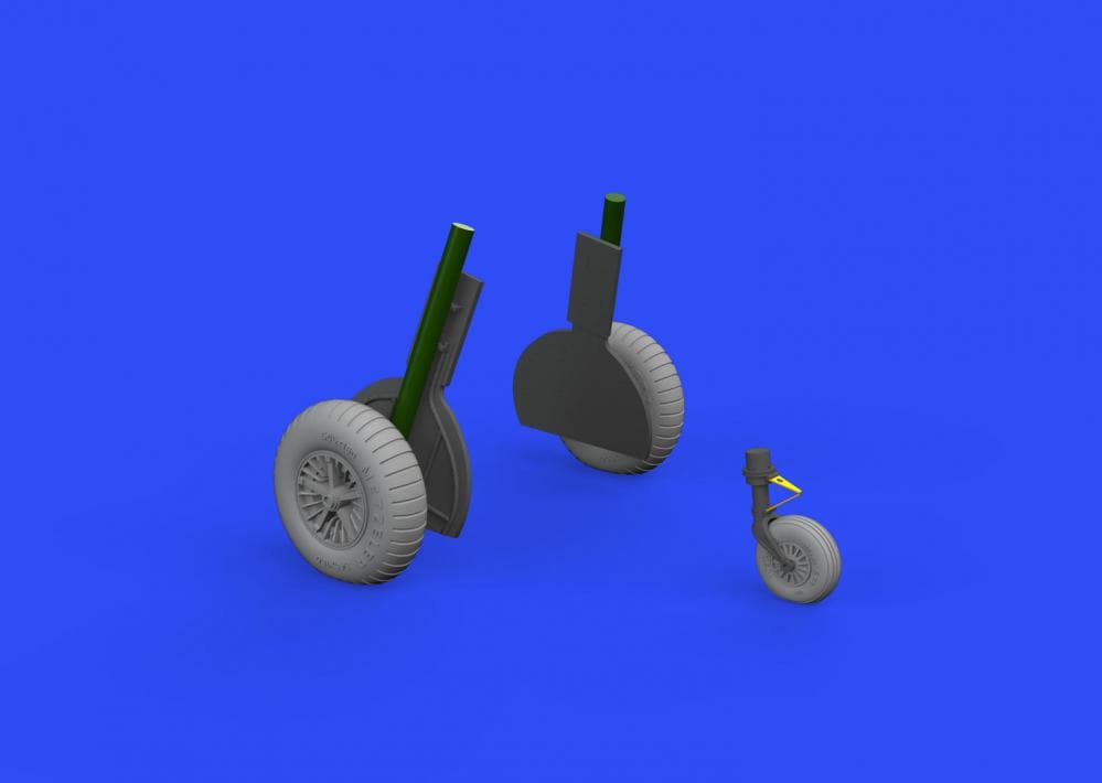 Messerschmitt Bf 108 - Wheels Spoked [Eduard]
