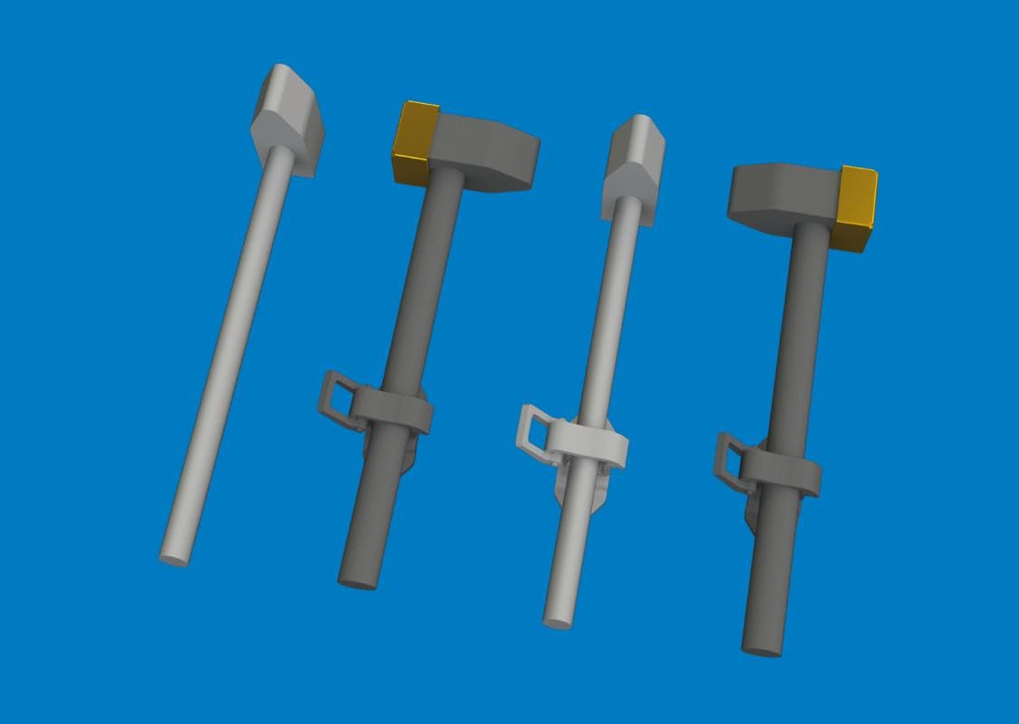 Wwii German Hammer - Print