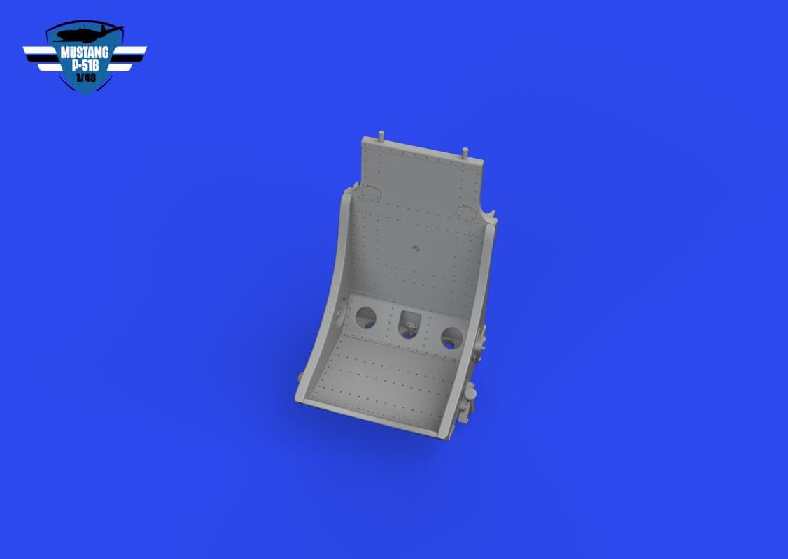 P-51b/C - Seat Type 1 - Print [Eduard]