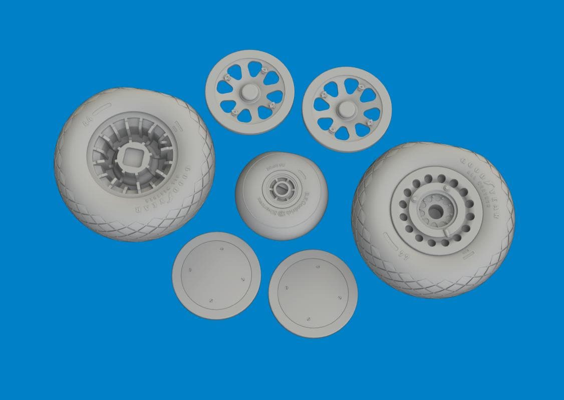 Db-7b Boston Iii - Wheels [Hkm]