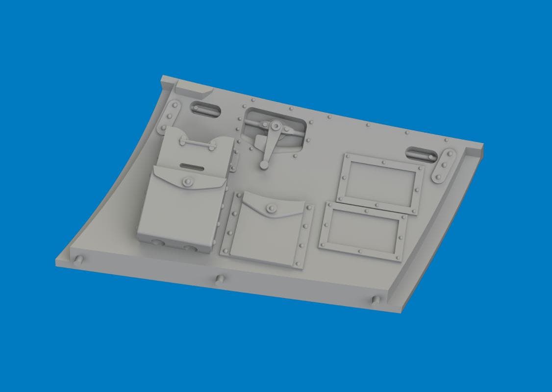 Hurricane Mk.I - Cockpit Door - Print [Arma Hobby]
