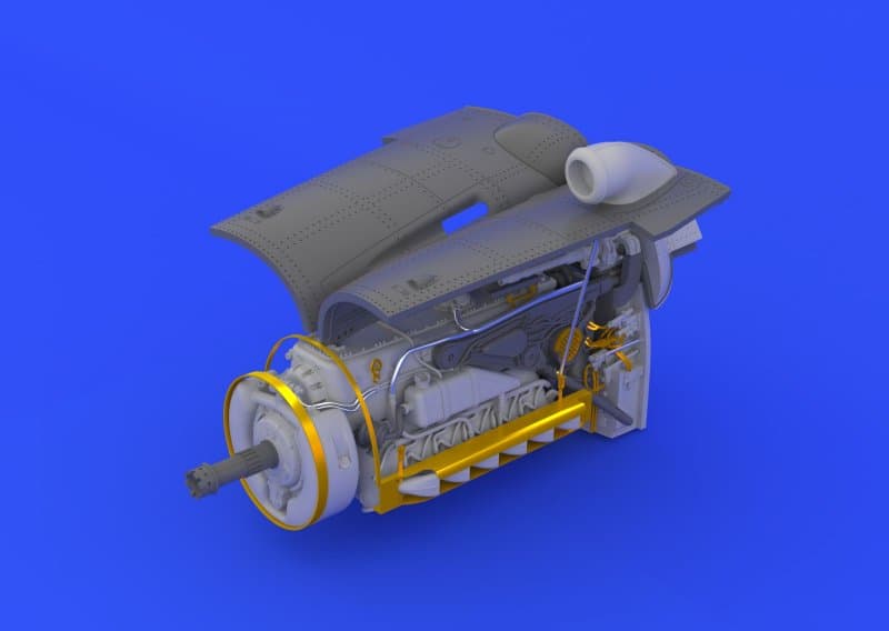 Messerschmitt Bf 109 G-6 - Engine & Fuselage Guns [Eduard]