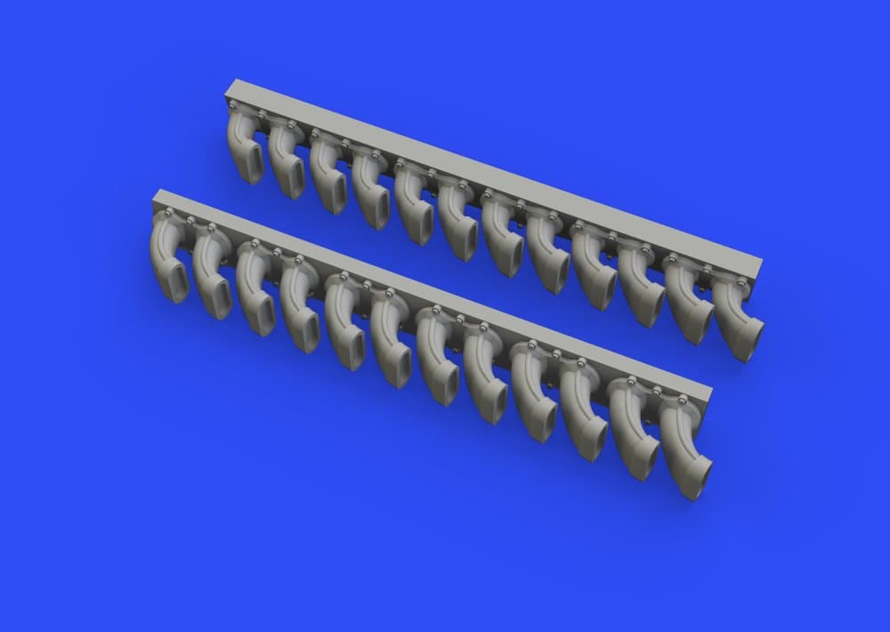 P-400 - Exhaust Stacks [Eduard]