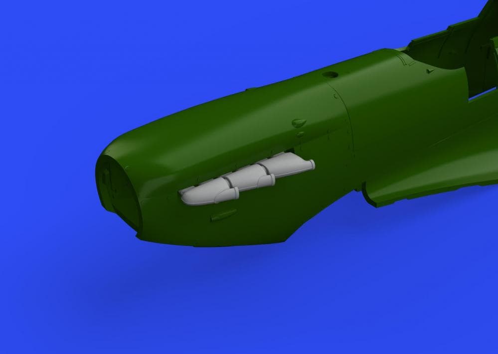 Spitfire Mk.I - Exhaust Stacks [Eduard]