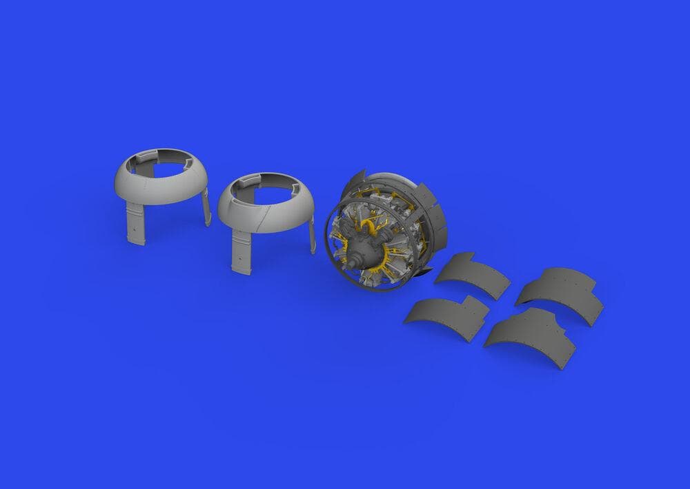 F4f-3 - Engine Late - Print [Eduard]
