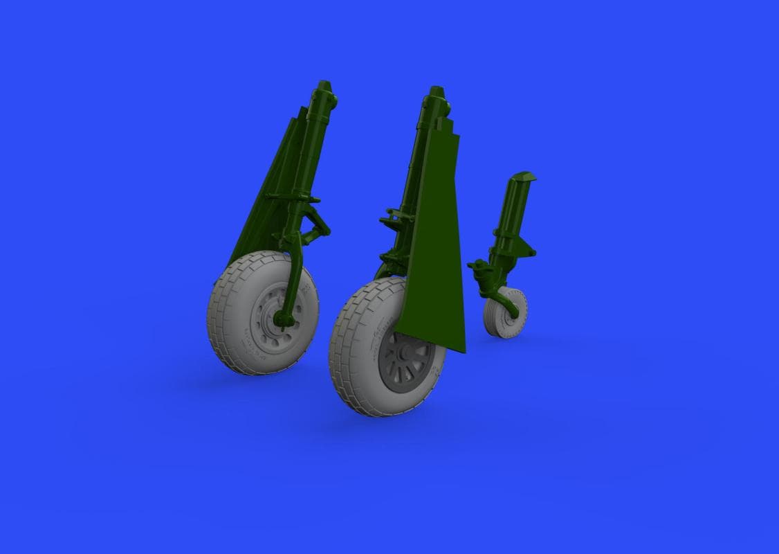 P-51b/C - Wheels Block Tread  [Eduard]