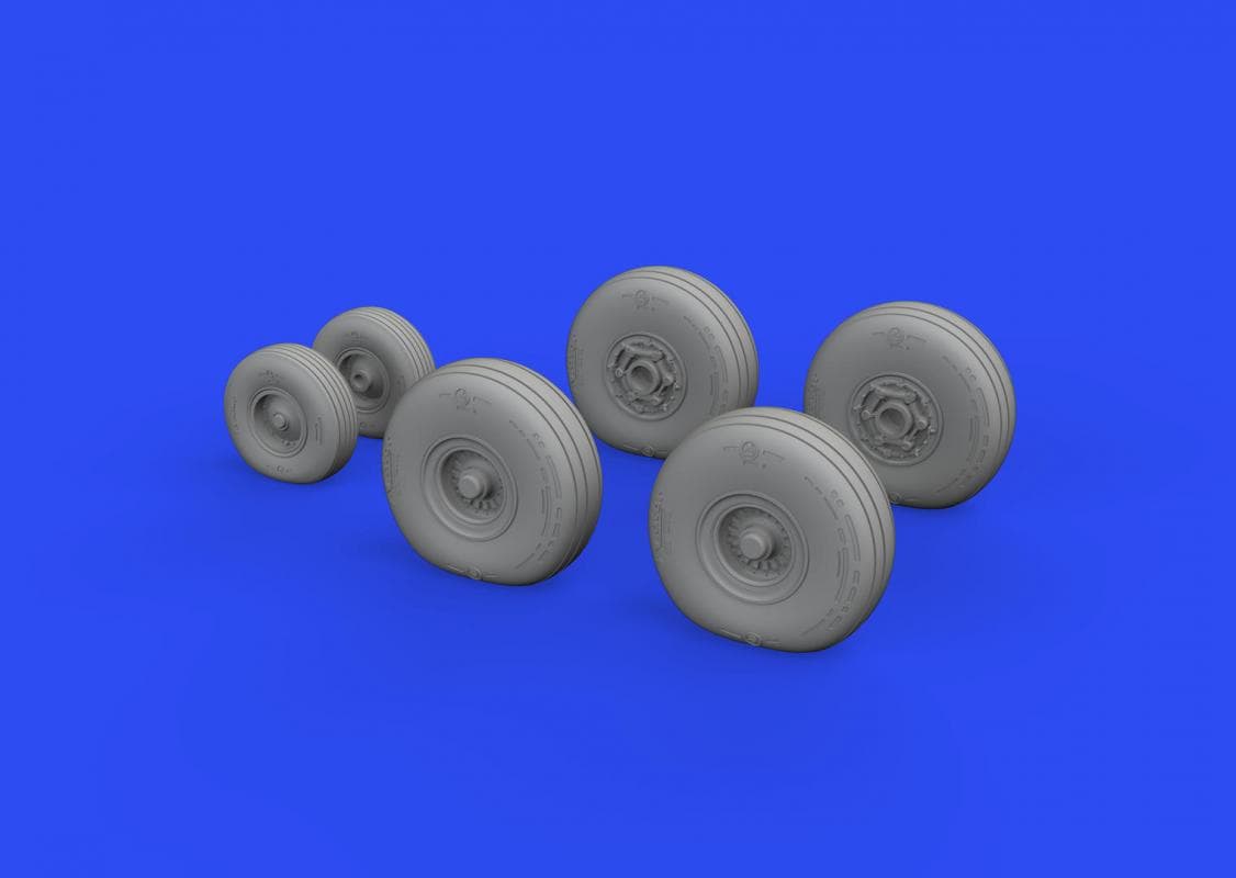 C-130 Hercules - Wheels [Zvezda]