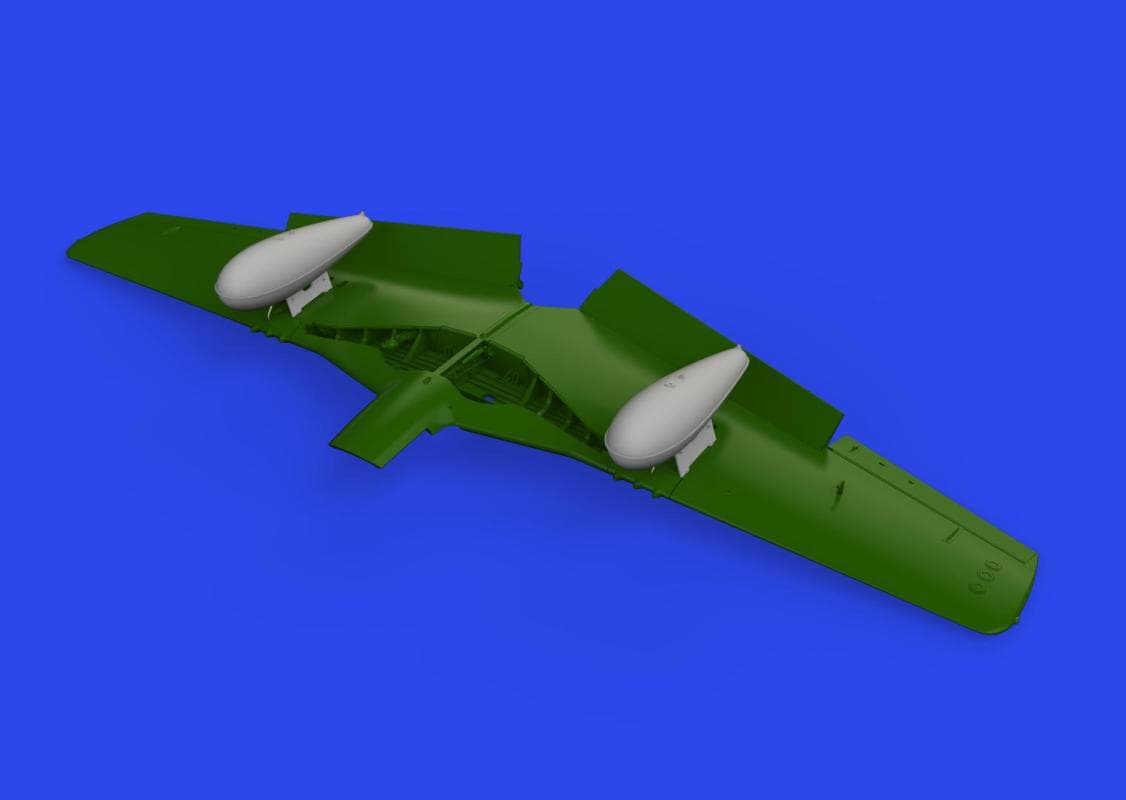 P-51d - 110gal Fuel Tanks - Print [Eduard]