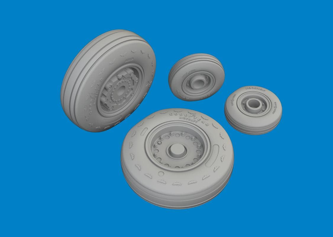 E-2c - Wheels [Heller]