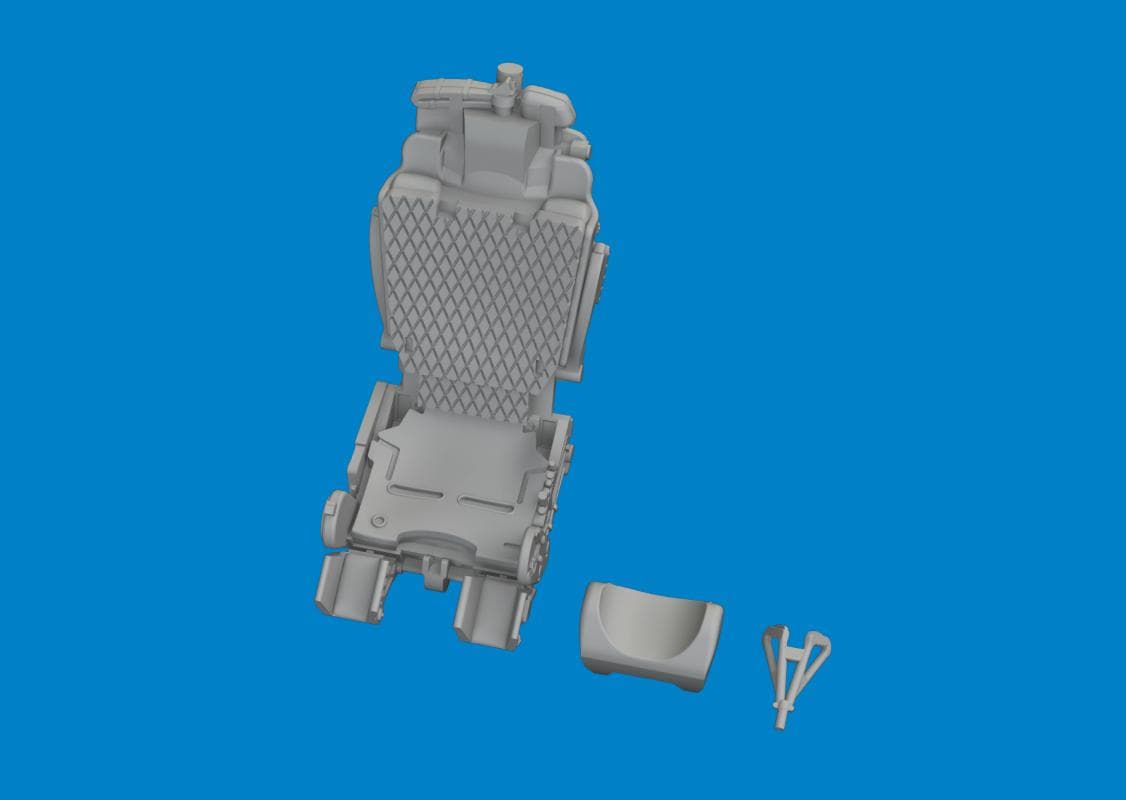 Mig-21 - Seat - Print [Eduard]