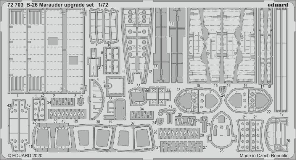 B-26 Marauder - Upgrade Set [Eduard]