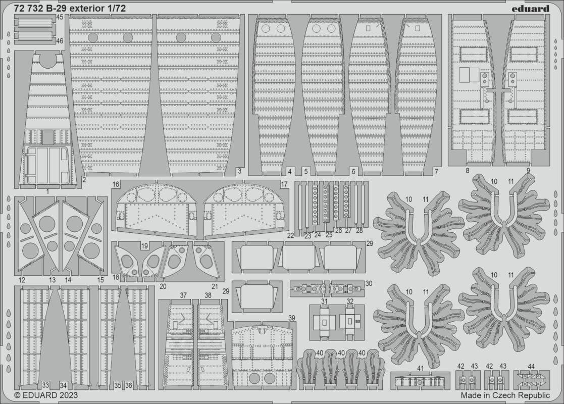 B-29 - Exterior [Hobby 2000]