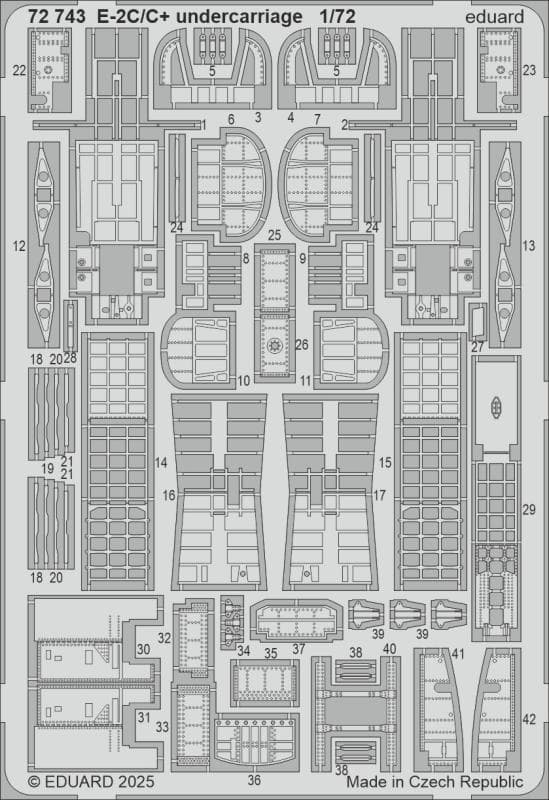 E-2c/C+ - Undercarriage [Heller]