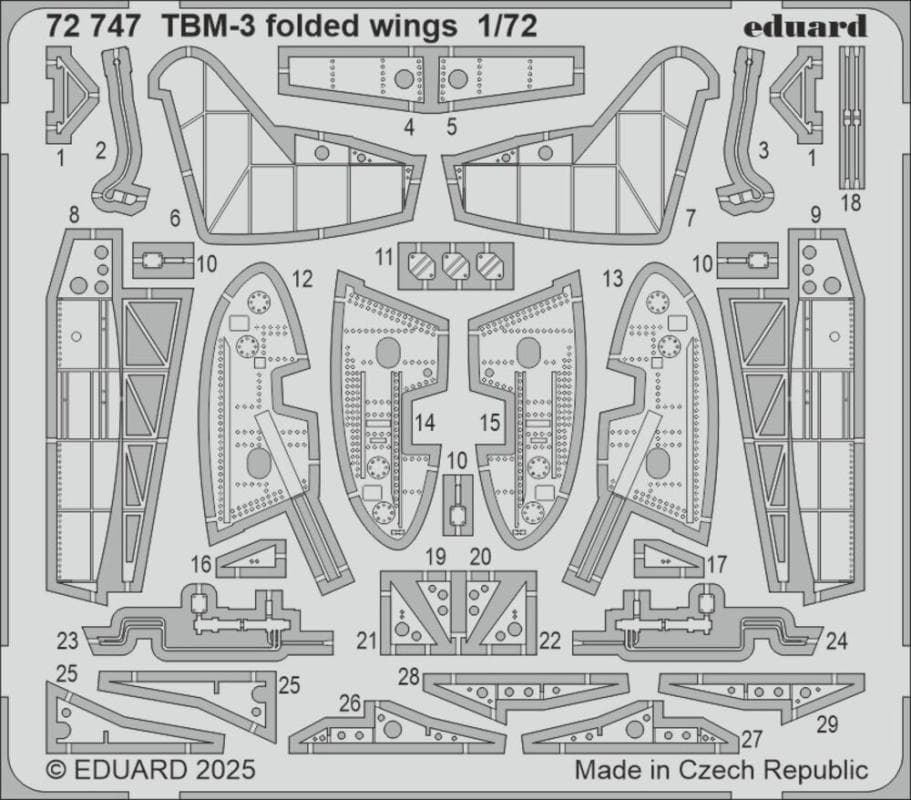 Tbm-3 - Folded Wings [Hobbyboss]
