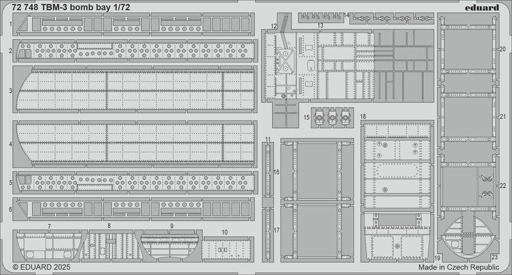 Tbm-3 - Bomb Bay [Hobbyboss]