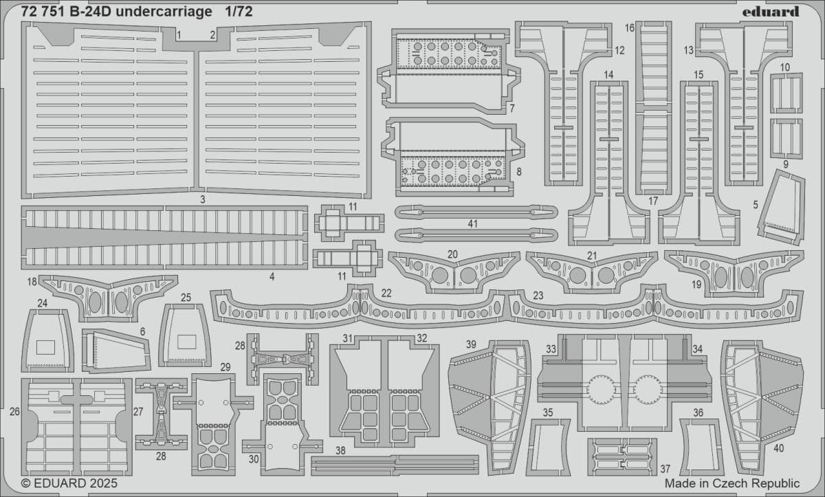 B-24d - Undercarriage [Airfix]