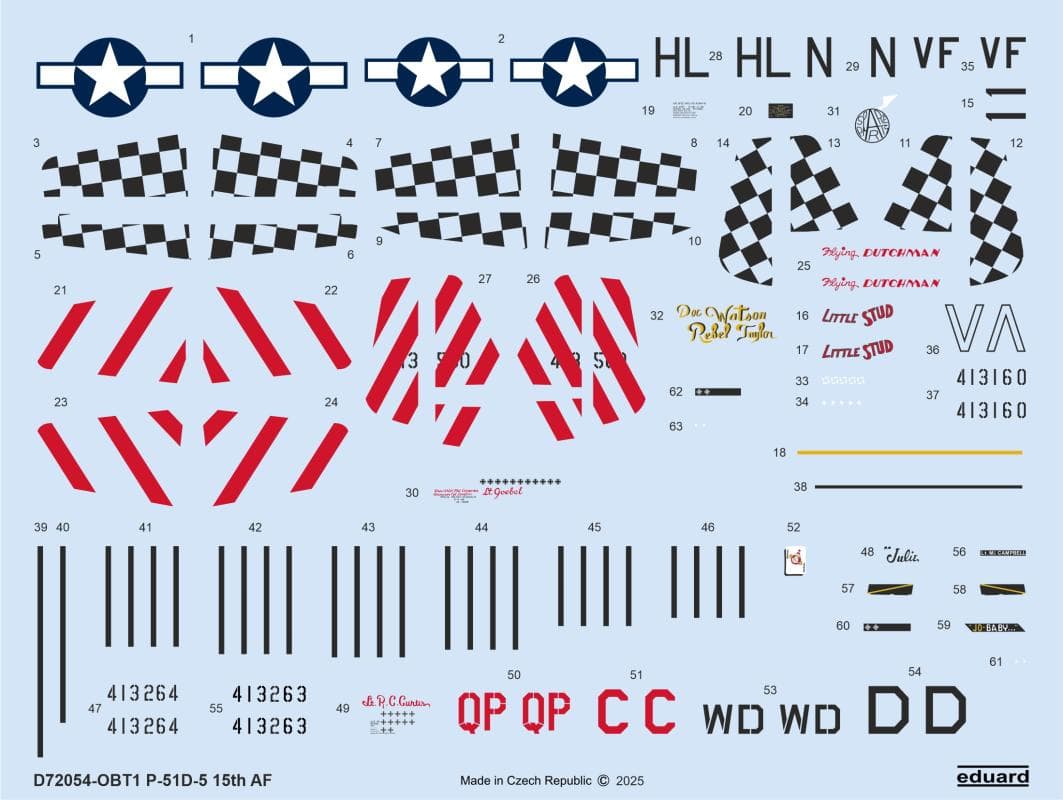 P-51d-5 - 15th Af [Eduard]
