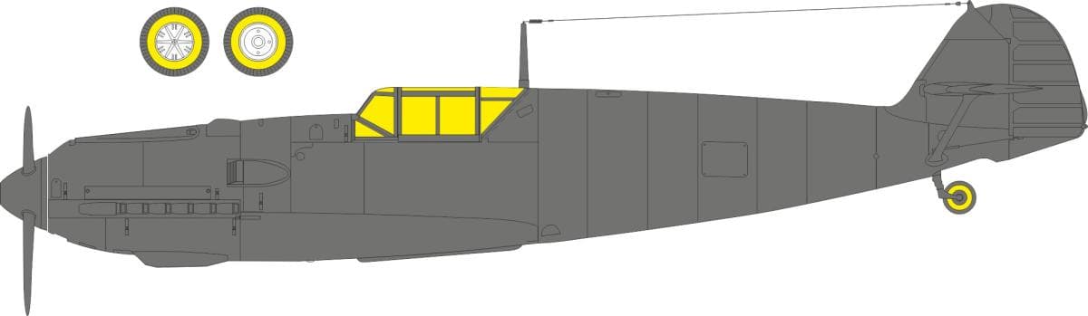 Messerschmitt Bf 109e-3 - Tface [Hobbyboss]