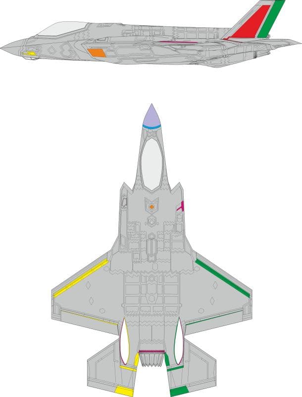 F-35a - Ram Coating Late [Italeri]
