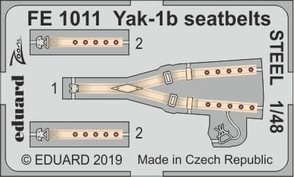 Yak-1b - Seatbelts Steel [Zvezda]