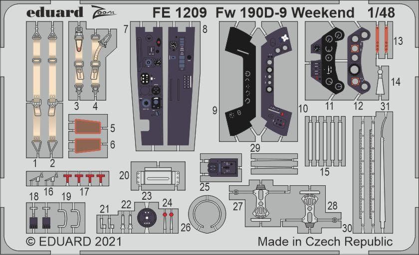 Focke Wulf Fw 190 D-9 - Weekend [Eduard]
