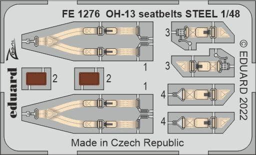 Oh-13 - Seatbelts Steel [Italeri]