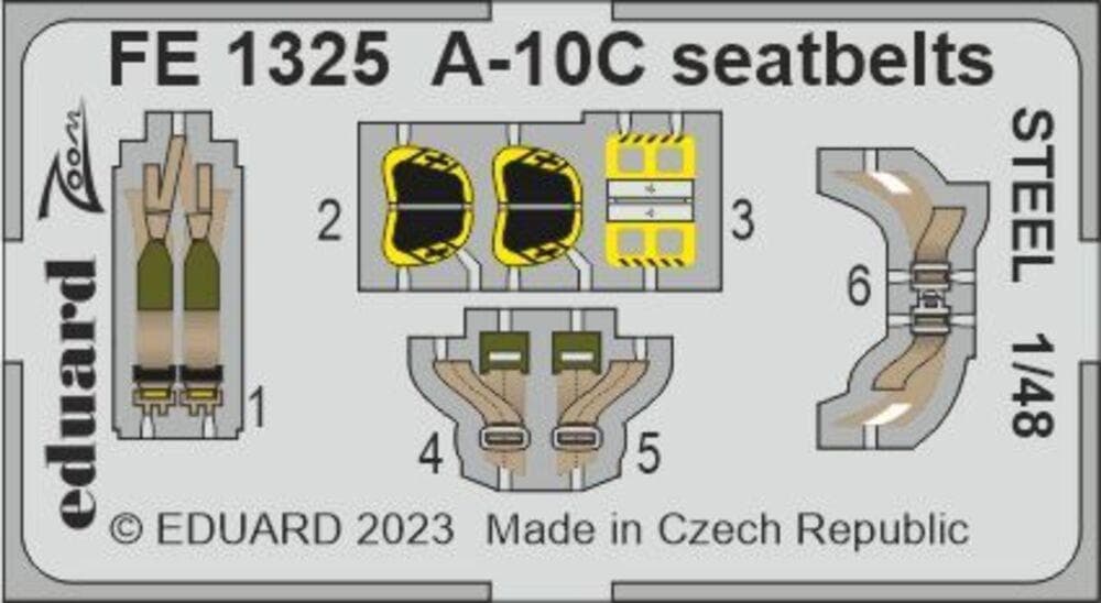 A-10c - Seatbelts Steel [Hobbyboss]