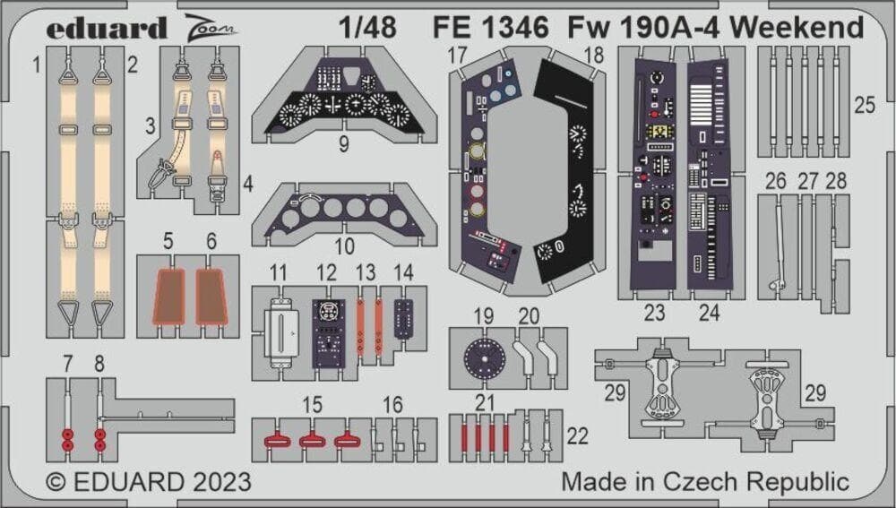 Focke Wulf Fw 190 A-4 - Weekend [Eduard]