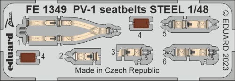 Pv-1 - Seatbelts Steel [Academy]