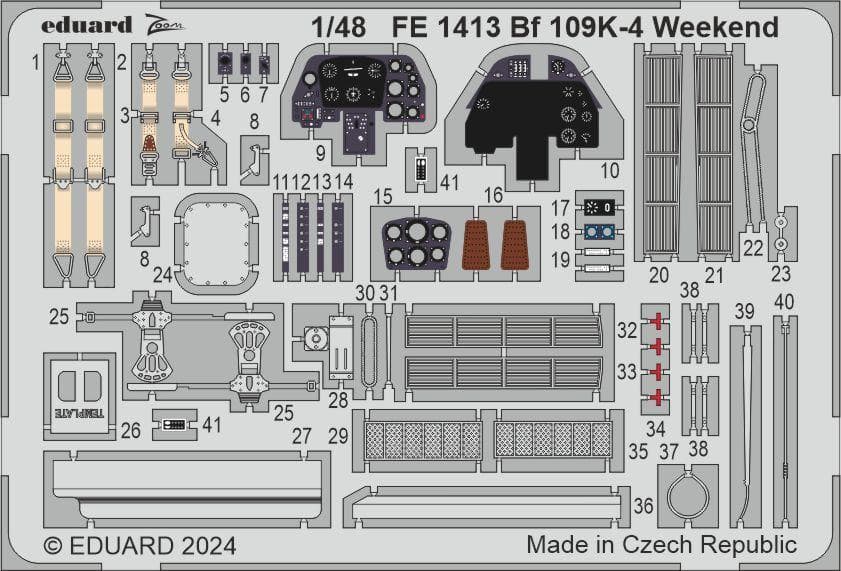 Messerschmitt Bf 109 K-4 - Weekend [Eduard]