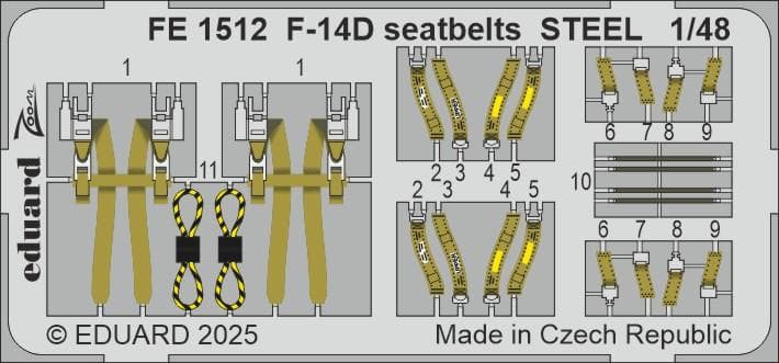 F-14d - Seatbelts - Steel [Gwh]