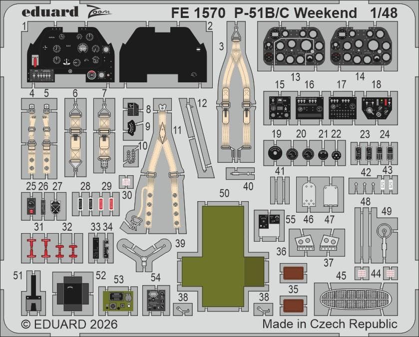P-51b/C - Weekend [Eduard]