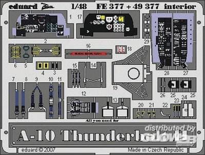 A-10 Thunderbolt Ii - Interior [Italeri]