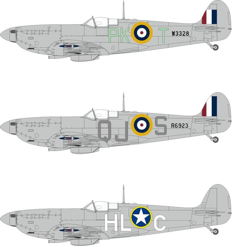Spitfire Mk.Vb - Early Code Letters [Kotare]