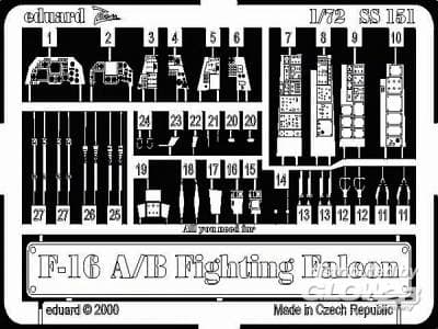 F-16 A/B Fighting Falcon