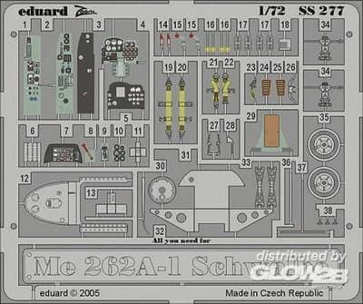 Messerschmitt Me 262 A-1 Schwalbe Ss277