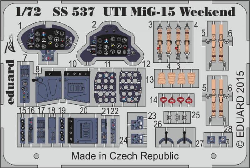 Uti Mig-15 - Weekend Edition [Eduard]