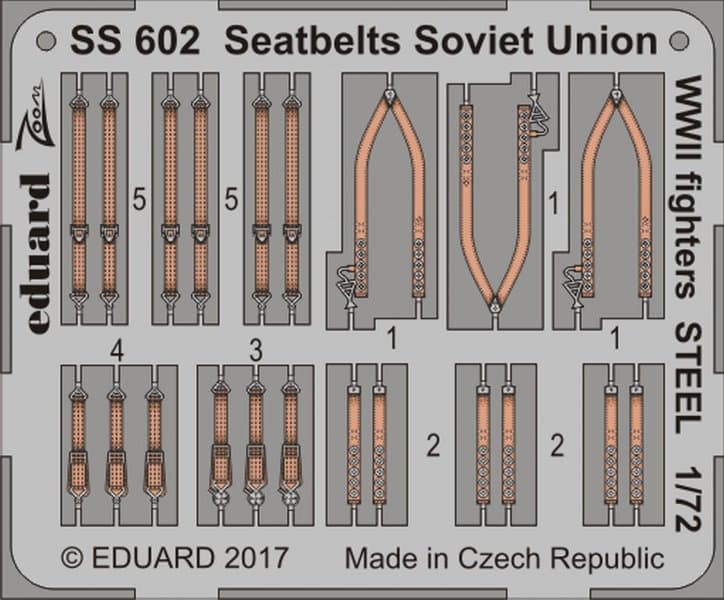 Seatbelts Soviet Union Ww2 Fighters - Steel