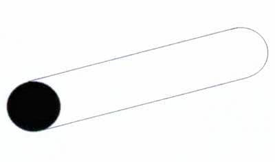Rundstab, 35 Cm Lang, Durchm.0,5 Mm, 10 Stück