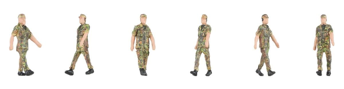 Soldaten Im Gleichschritt