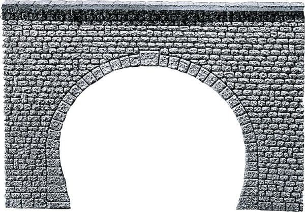 Dekorplatte Tunnelportal Profi, Naturstein Quader
