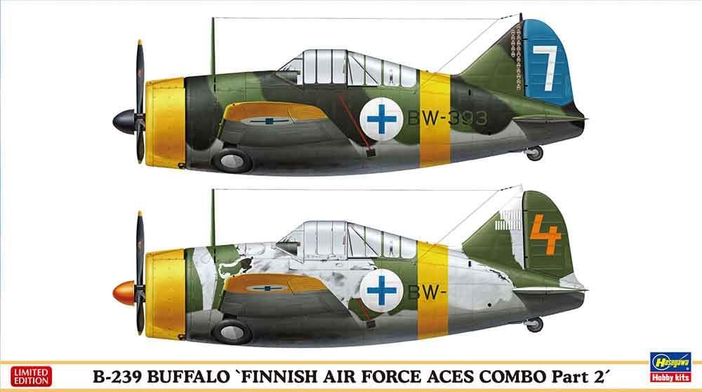 B239 Buffalo, Finish Airfforce Aces, 2 Kits