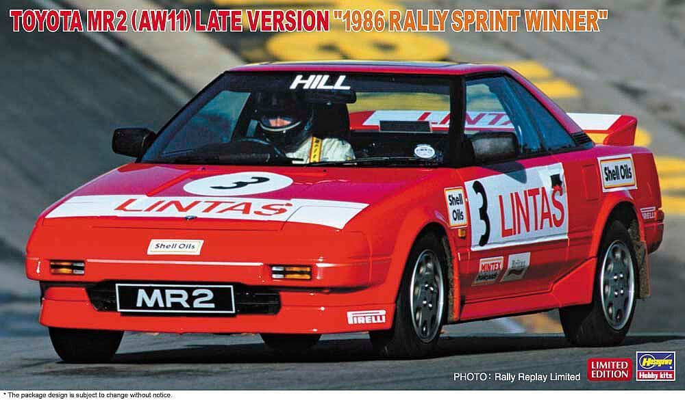 Toyota Mr2, Späte Version, 1986 Rally Sprintwinner