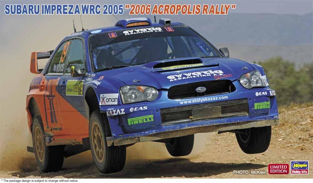 Subaru Impreza Wrc 2005 2006 Acropolis Rally