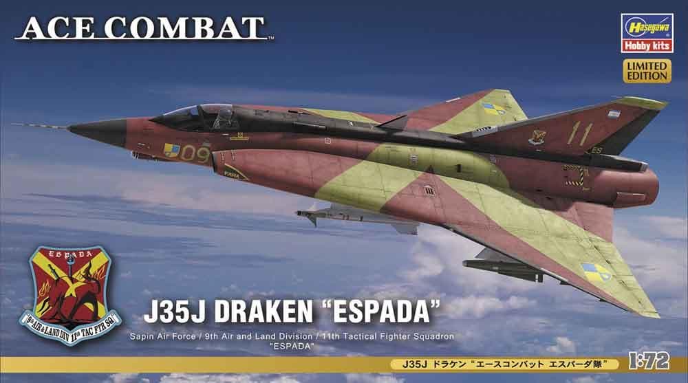 J35j Draken Ace Combat Espada