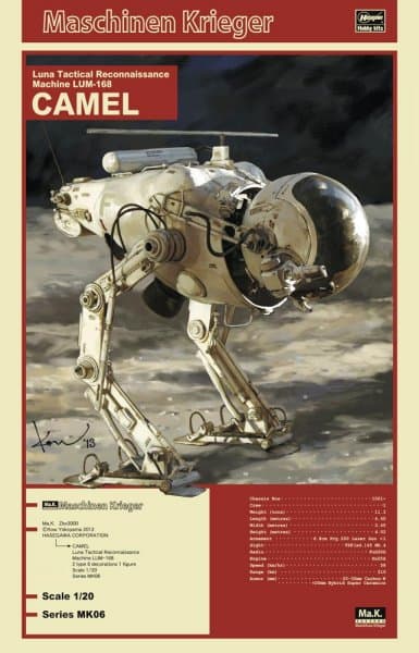 Luna Tactical Reconnaissance Macchine Lum-168 Camel