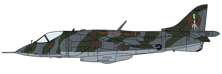 Area 88, Av 8a Harrier, Kim Abba