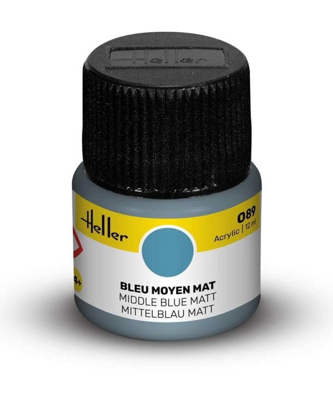 089 - Mittelblau Matt [12 Ml]